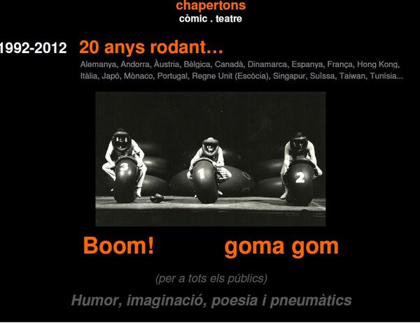 Fotografia d'escena de Boom!, de Chapertons