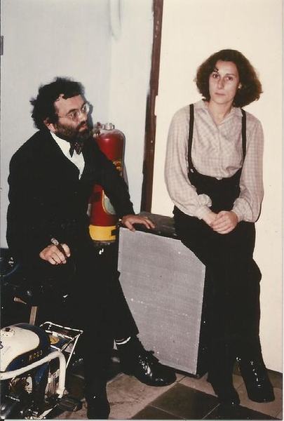 Fotografia d'escena d'Inquisición, de Fernando Arrabal, 1980