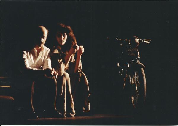 Fotografia d'escena d'Inquisición, de Fernando Arrabal, 1980