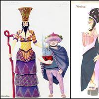 Fotografia i figurins de Lysistrata, 1996
