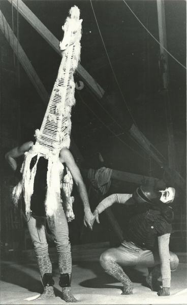 Pàgina d'àlbum amb fotografies de Woyzeck… un altre?, 1982